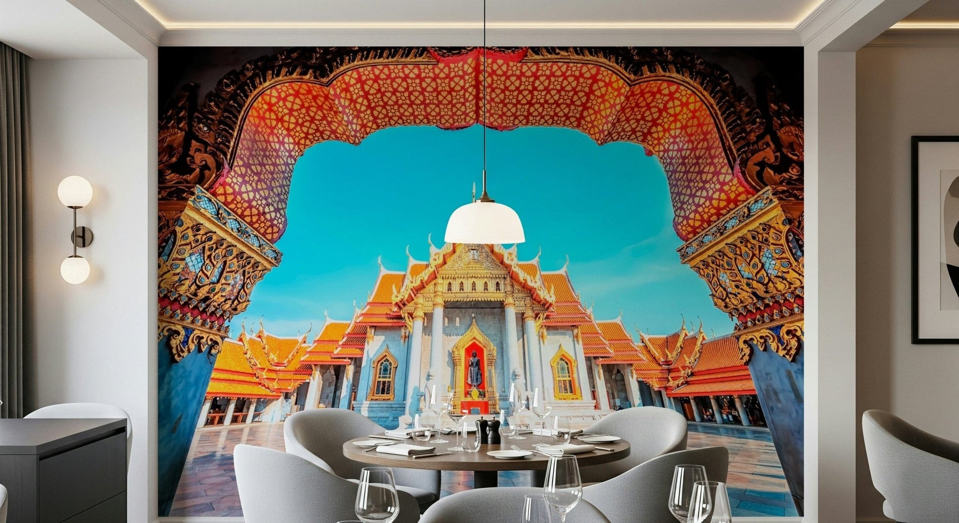 Temple of Dawn Wall Mural