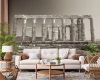 Temple of Poseidon Wall Mural