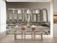 Temple of Poseidon Wall Mural