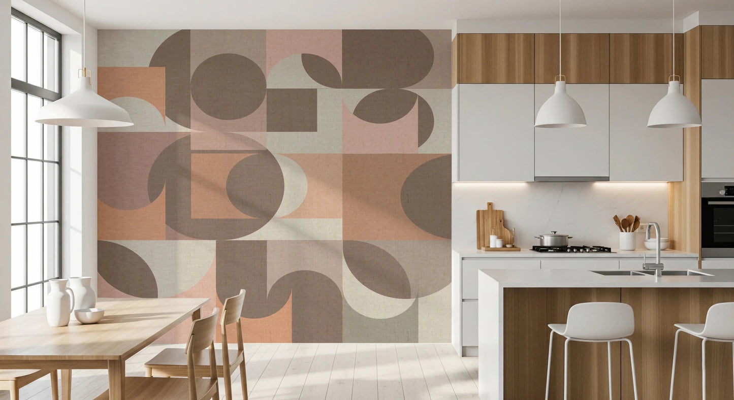 Terra Shapes Wall Mural