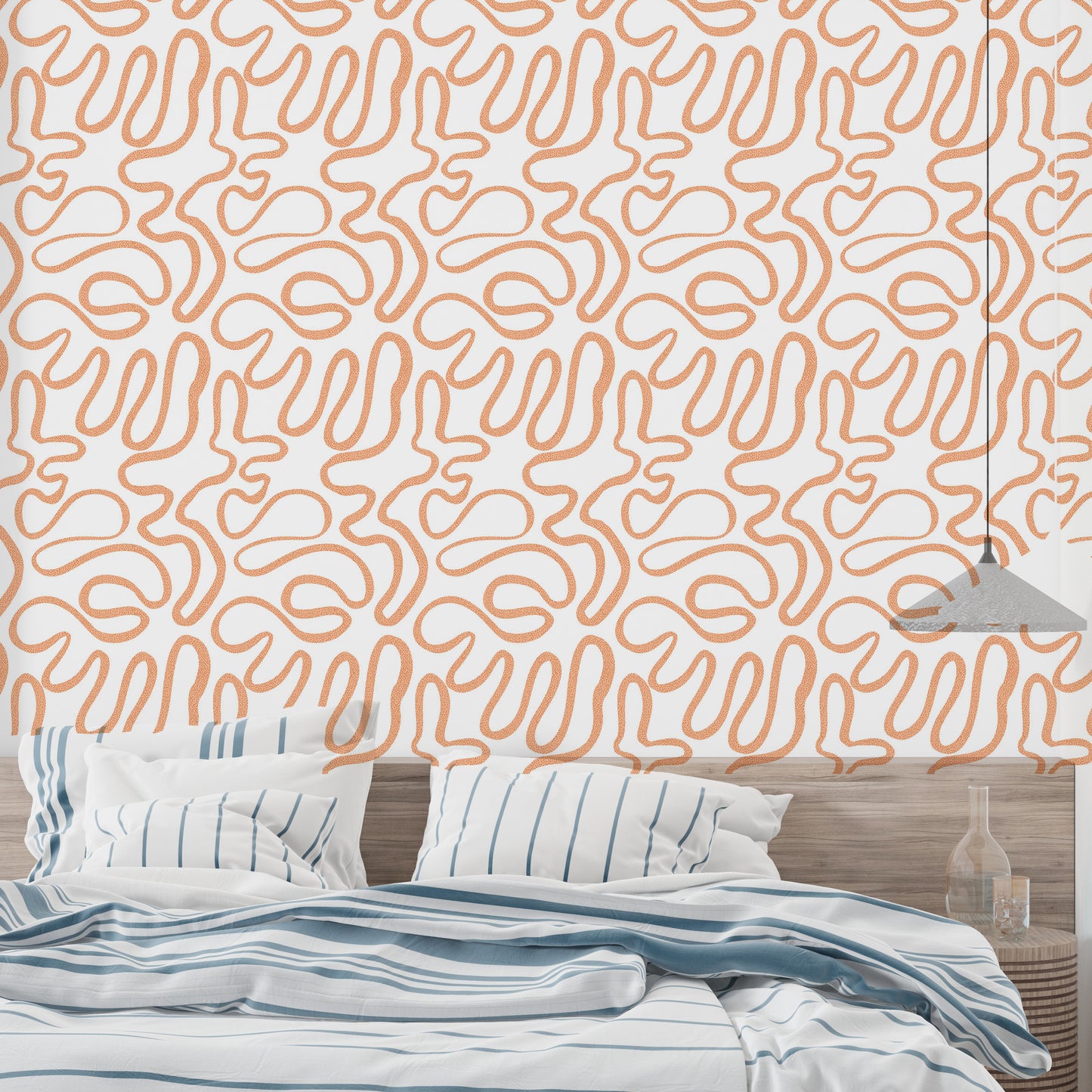 Papier peint Terracotta Flow