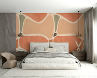 Geometric terracotta design for walls

