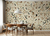 Polished Terrazzo surface mural, ideal for feature walls.