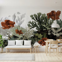 The Aquarium - Clean White Wall Mural