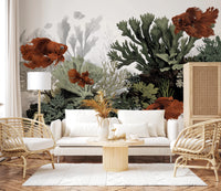 The Aquarium - Clean White Wall Mural