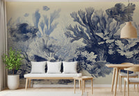 The Aquarium - Delft Blue Wall Mural