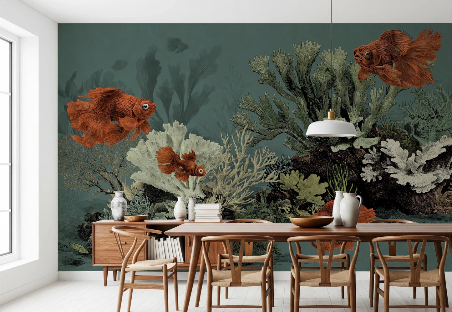 The Aquarium - Petrol Wall Mural