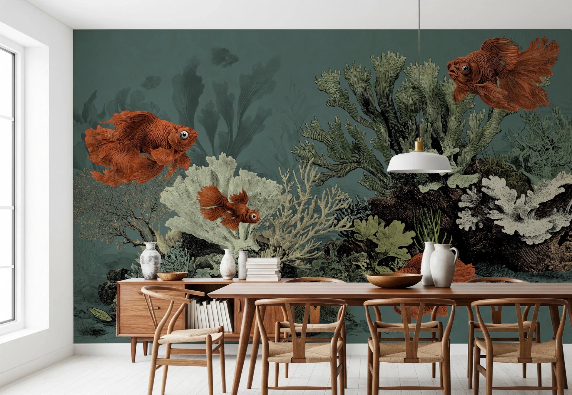 The Aquarium - Petrol Wall Mural