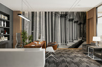 The columns and arches are the central focus of the image.

