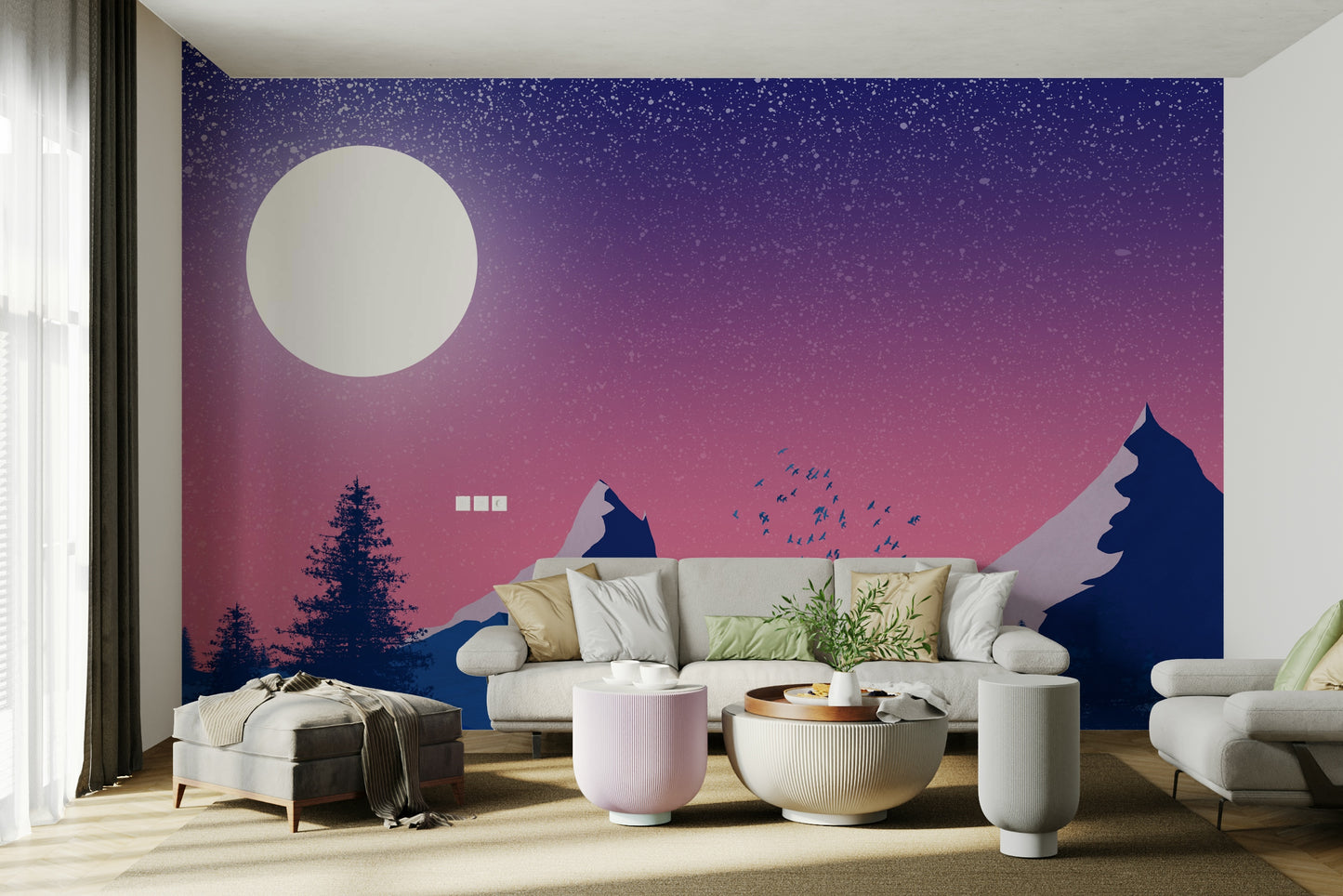 Die kalten Berge bis Winter