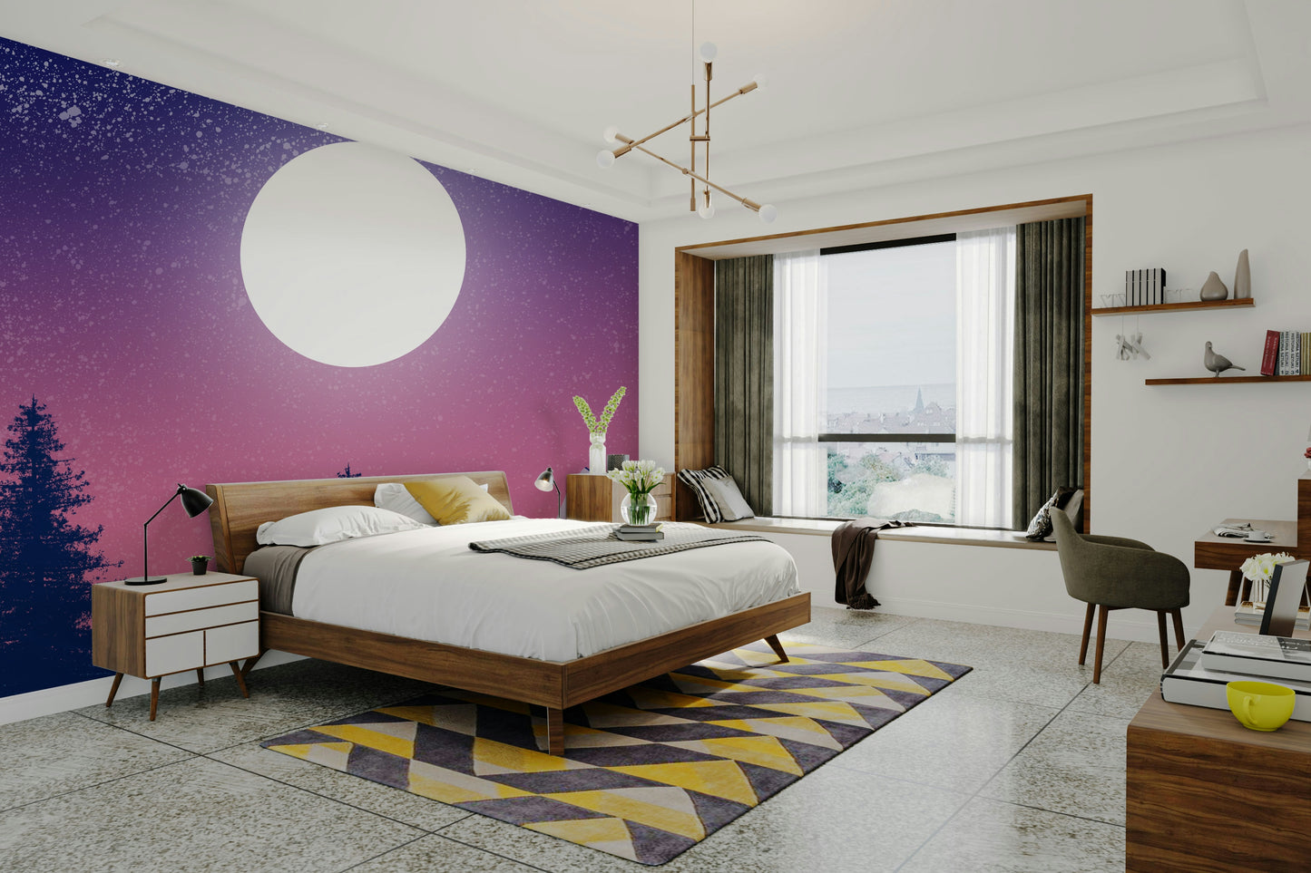 Die kalten Berge bis Winter