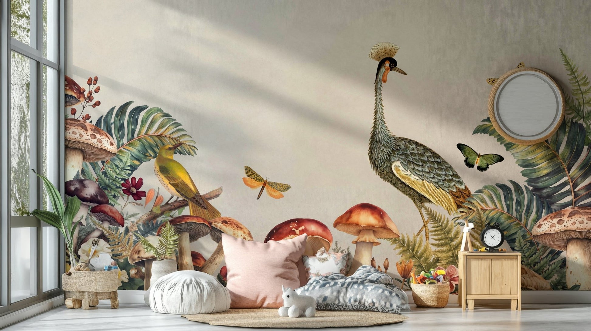 The design gives a feeling of quiet, natural beauty.

