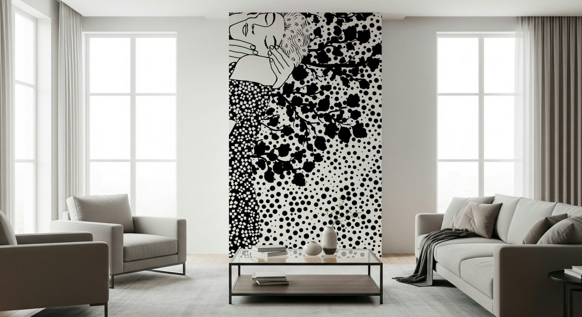 The Kiss II Wall Mural