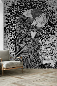 The Kiss II Wall Mural