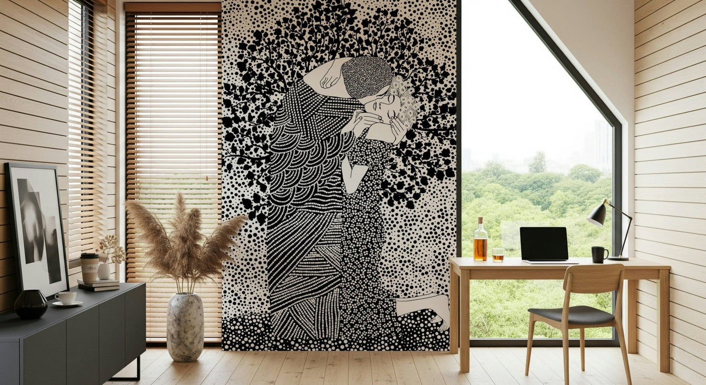 The Kiss II Wall Mural