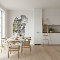 The Kiss Wall Mural