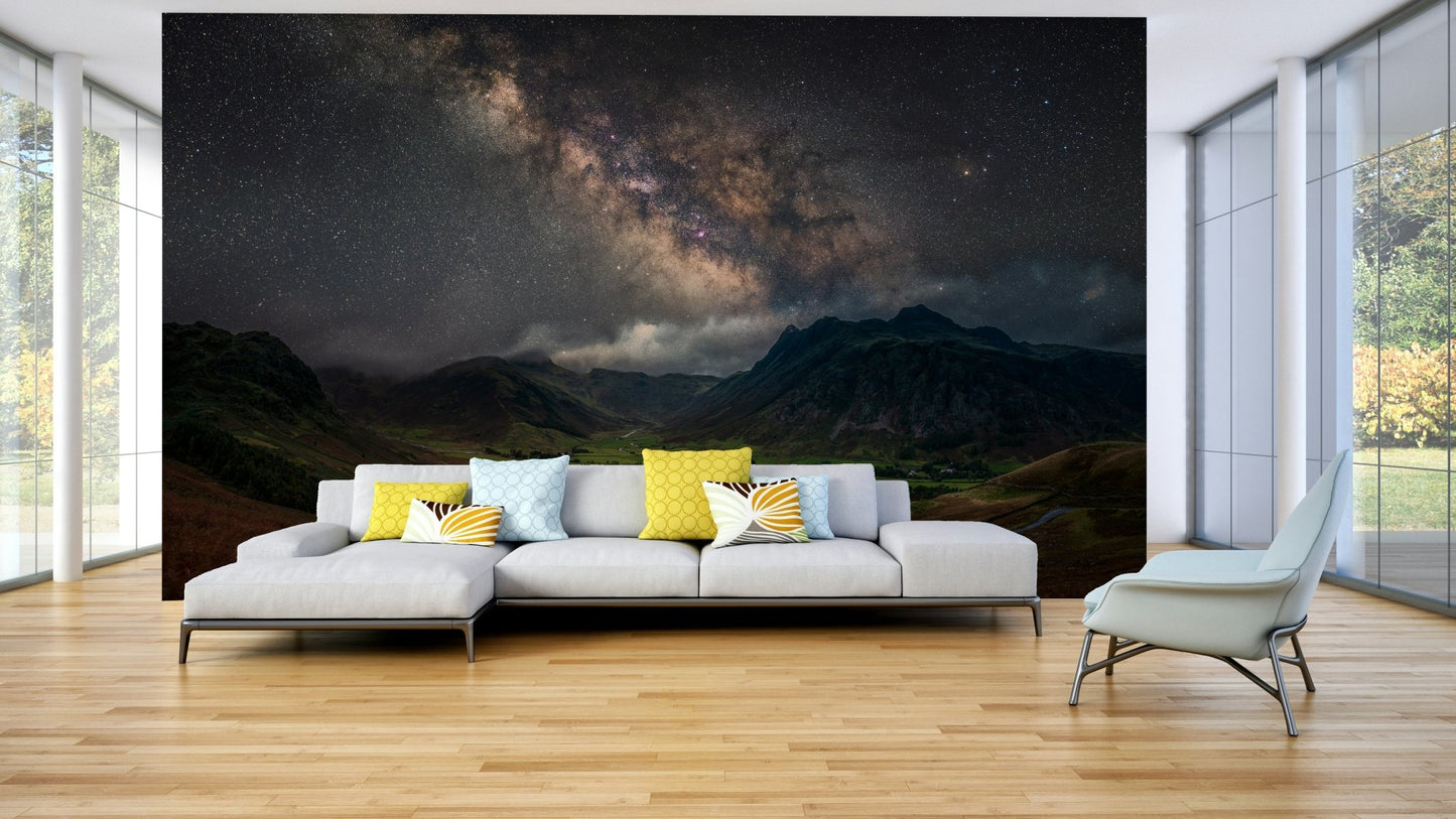 Cosmic scene of the Milky Way on your wall

