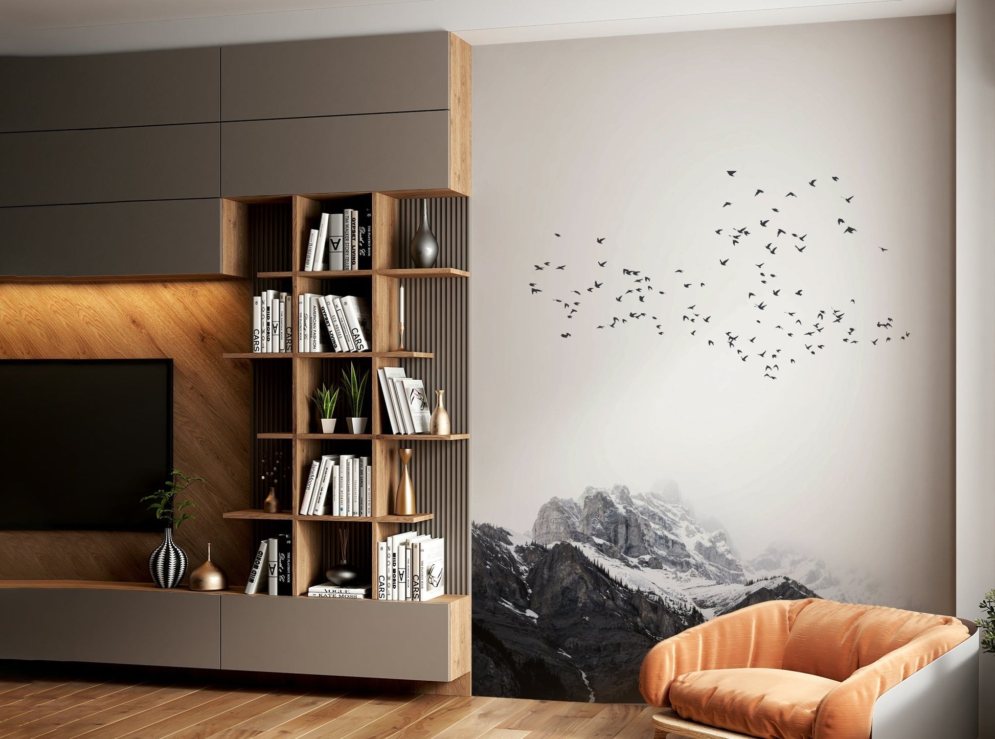 The texture appears smooth and detailed, like a photograph or realistic painting.
