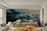 A serene ocean motion wall mural for your decor.

