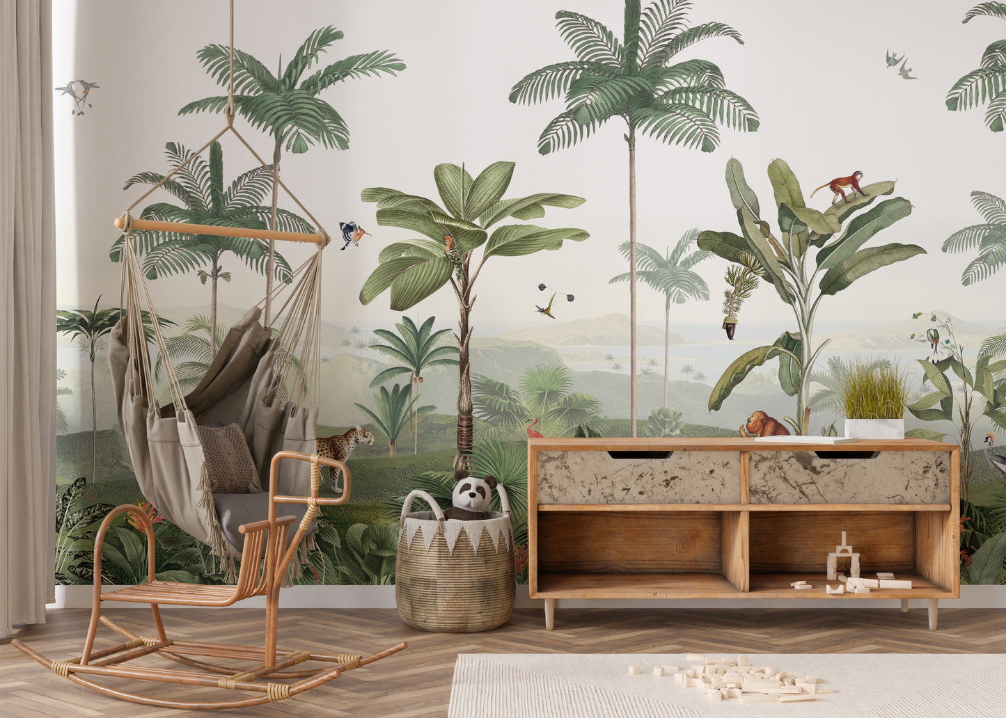 Thrilling Tropics Wall Mural Wallpaper - Giffywalls