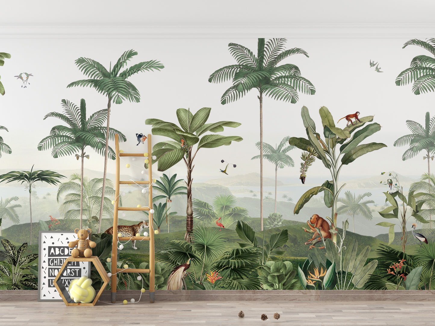 Thrilling Tropics Wall Mural Wallpaper - Giffywalls