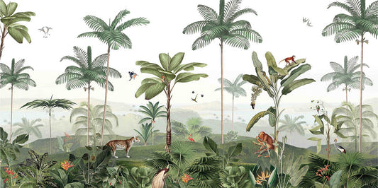 Thrilling Tropics Wall Mural Wallpaper