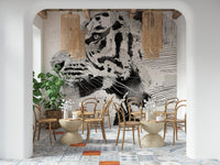 Tiger Ink Portrait Wall Mural