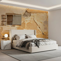 Time - Worn Texture Wall Mural