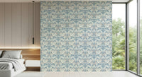 Timeless Garden – Mist Blue Wallpaper⁠