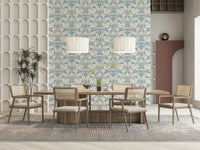 Timeless Garden – Mist Blue Wallpaper⁠