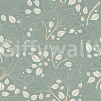 Wallpaper with a soft and elegant design.

