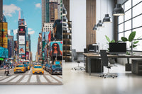 Times Square Buzz Wall Mural