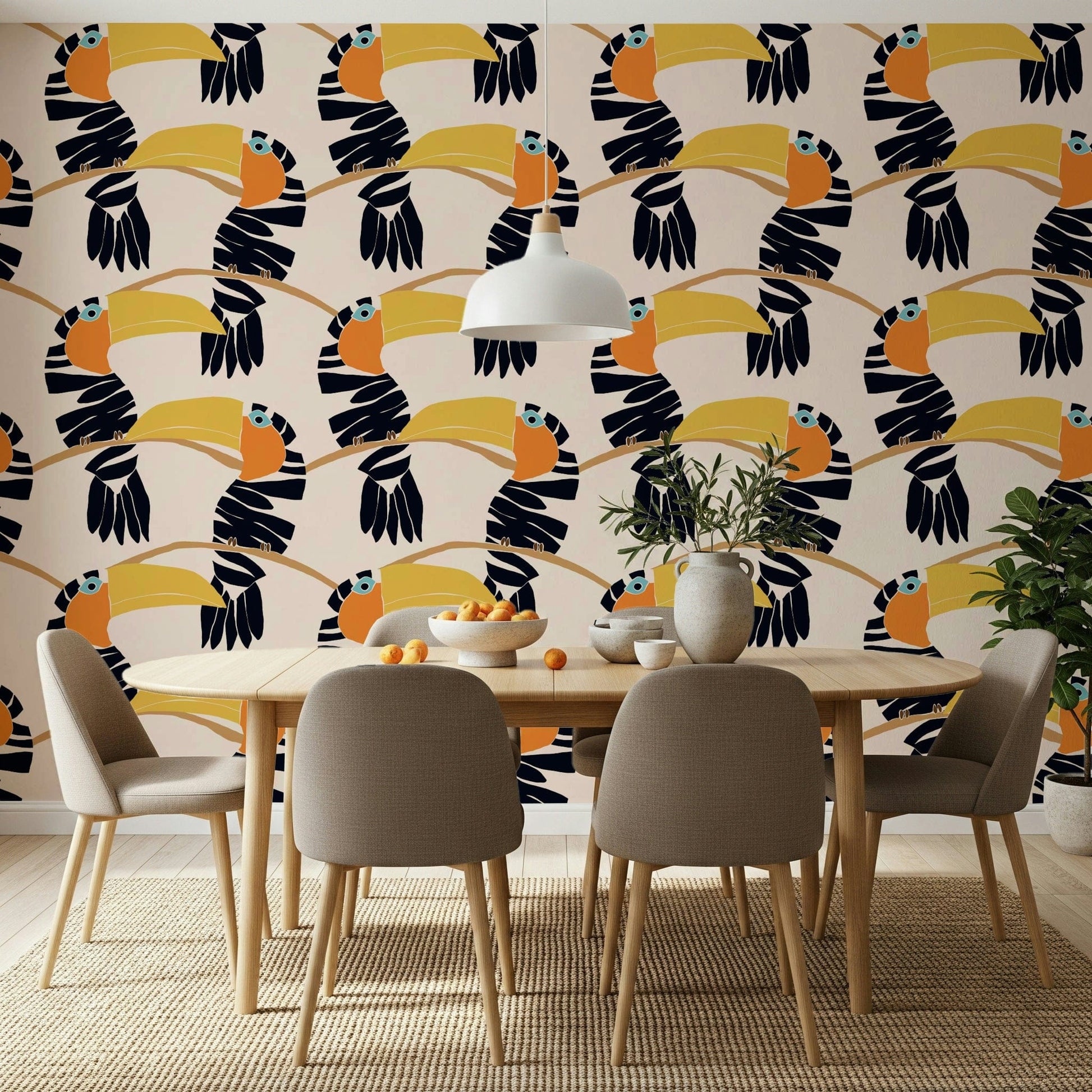 Toucans on Parade Wallpaper⁠