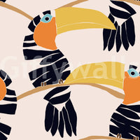 Toucans on Parade Wallpaper⁠