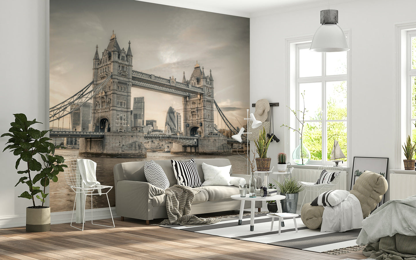 London's Tower Bridge Wall Mural