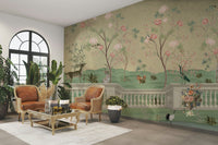 The design feels peaceful and organic.

