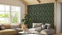 Whispering Leaves Bloom foliage wallpaper for walls

