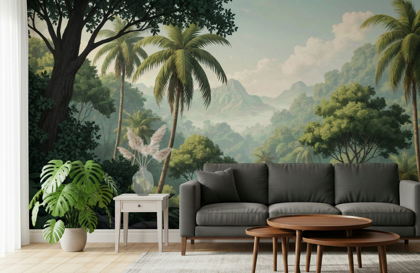 Fresque murale Palm Vista