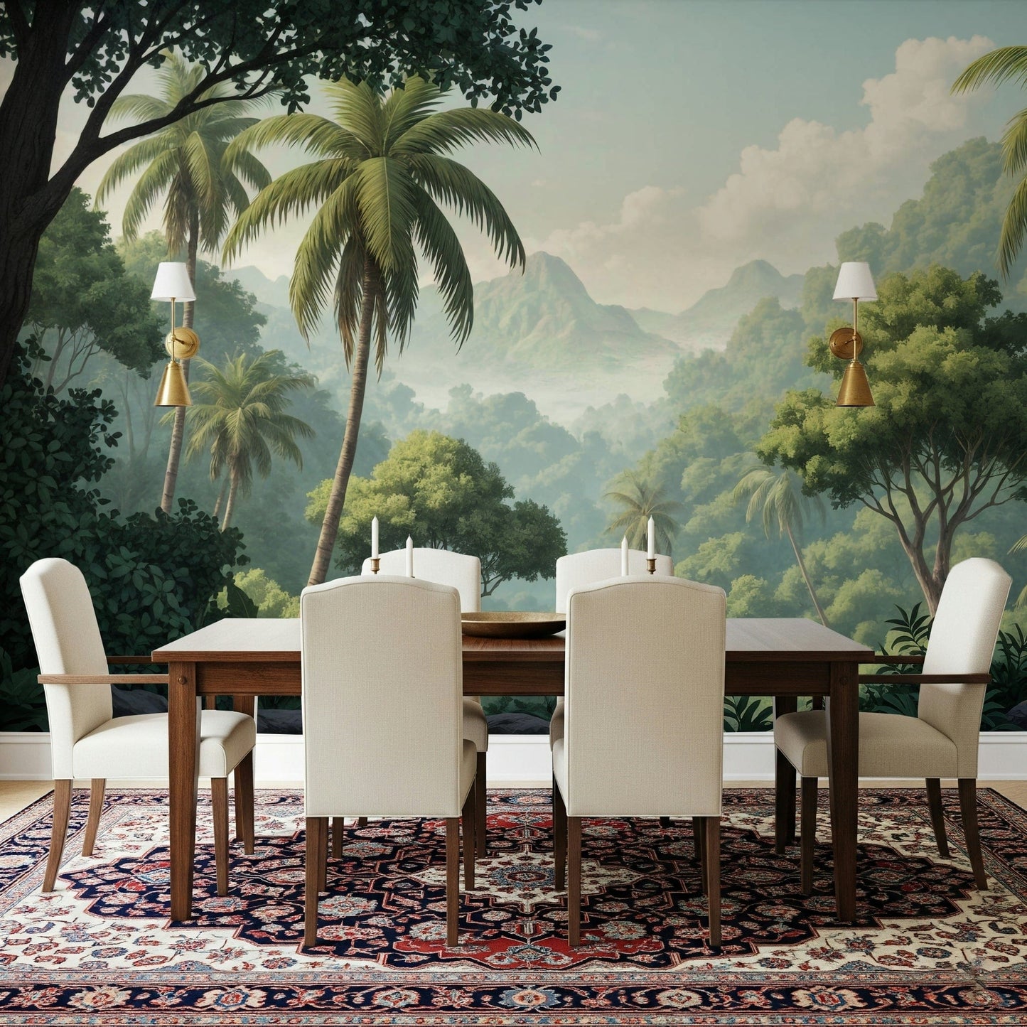 Fresque murale Palm Vista