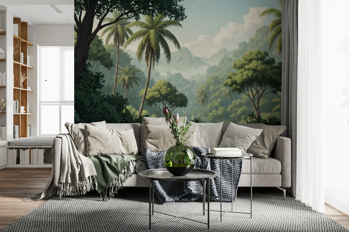 Fresque murale Palm Vista