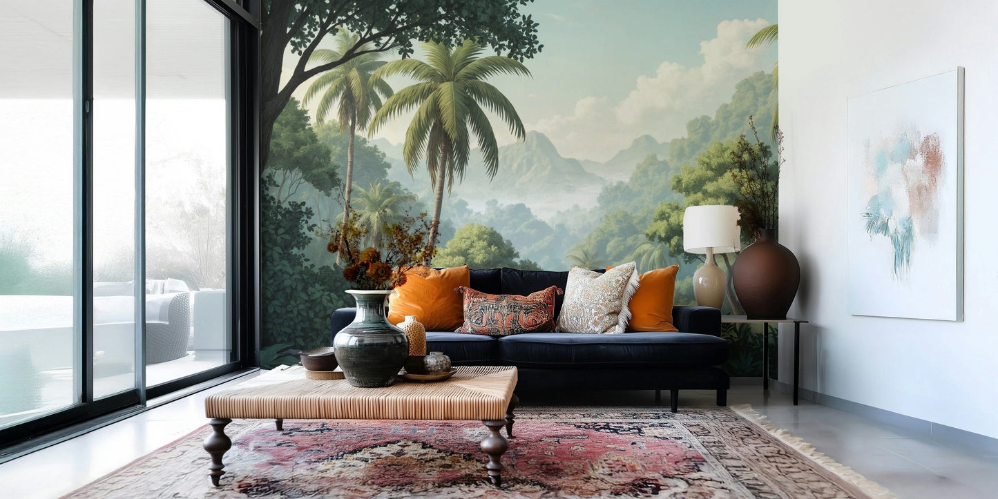 Fresque murale Palm Vista