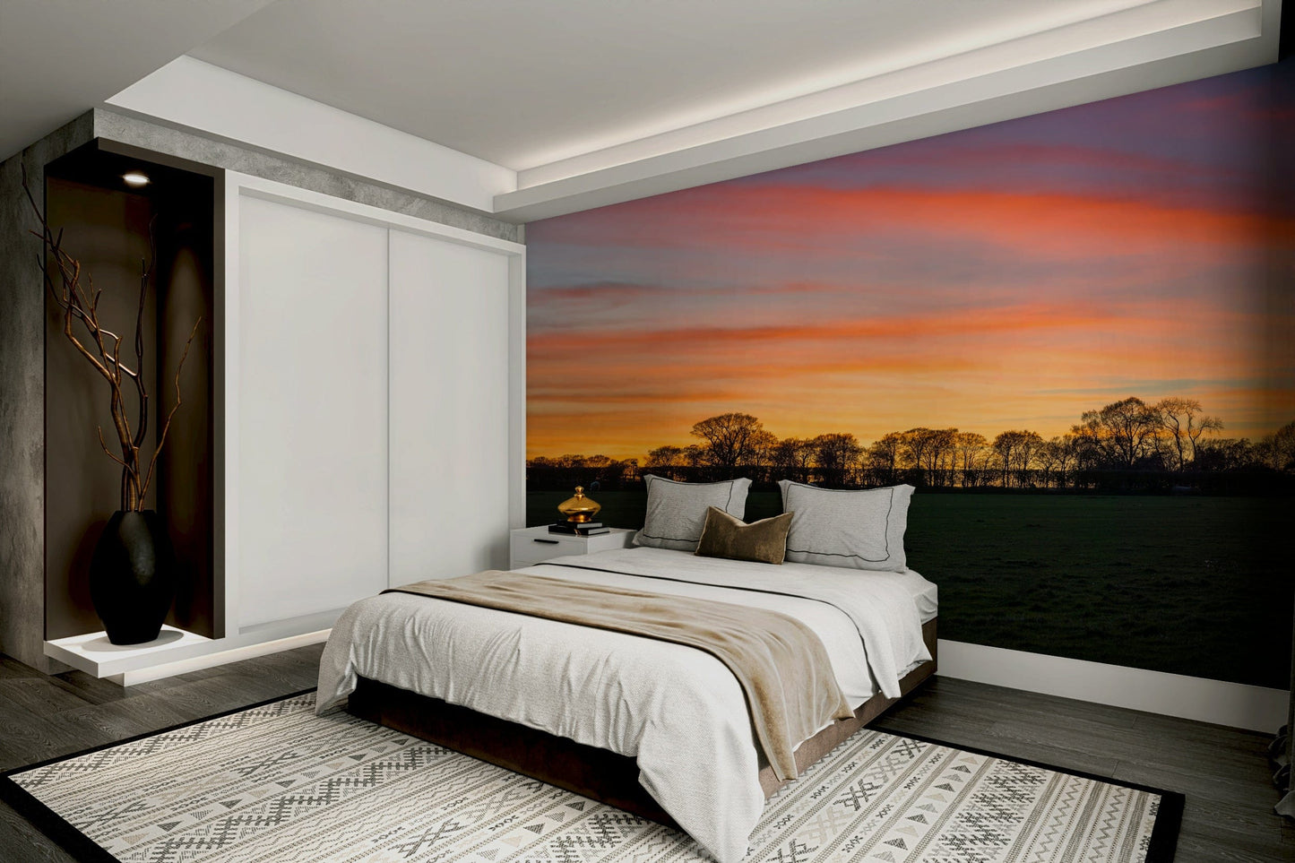 Serenity in Shadows Wall Mural