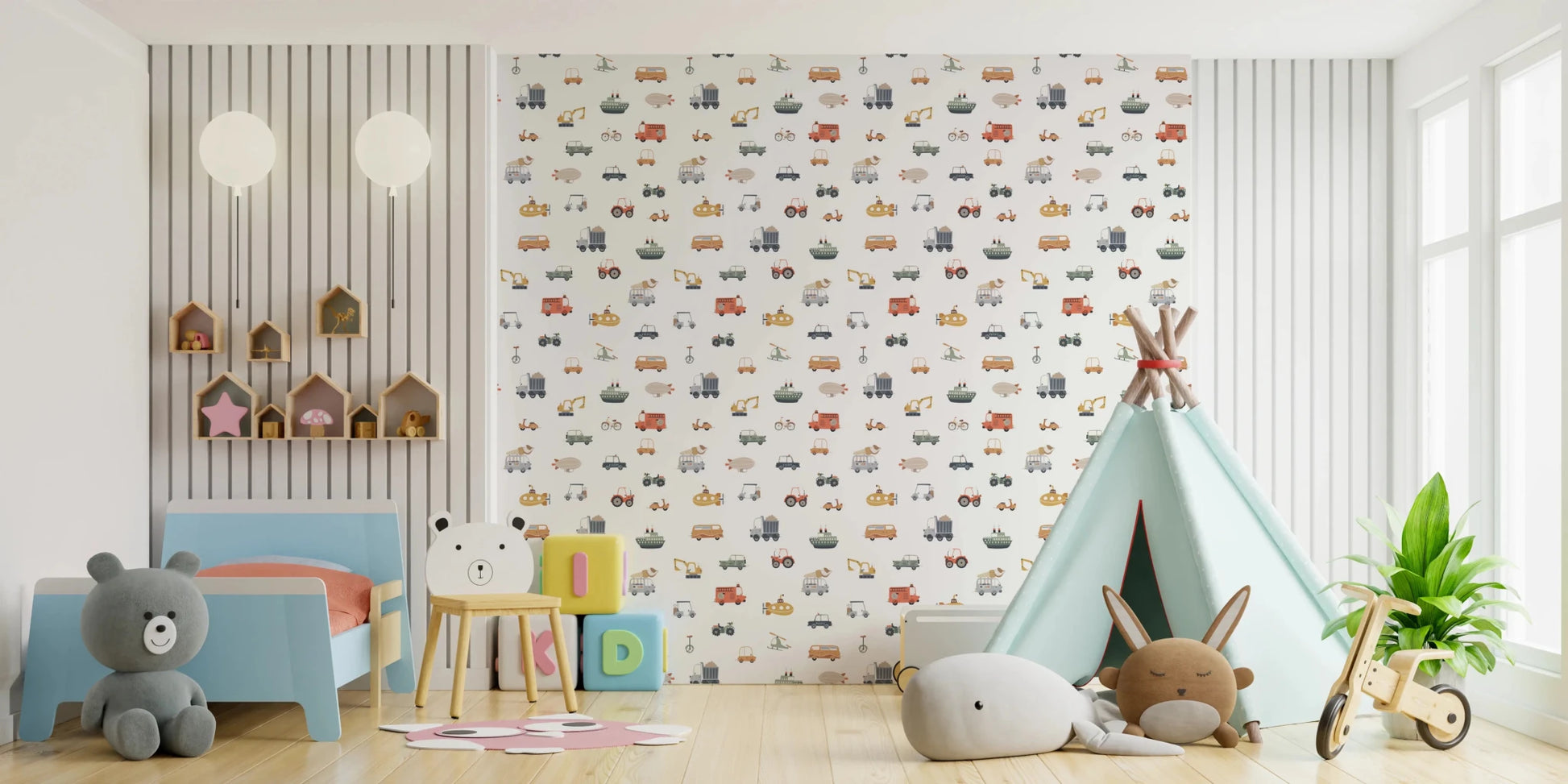 Transportation Fun Wallpaper⁠