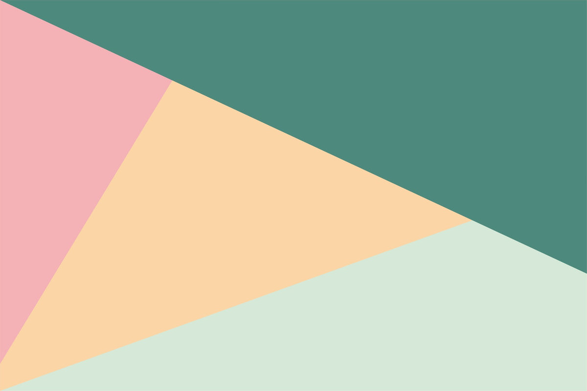 Colorful Geometric Triangle Shaped Wallpaper in your room