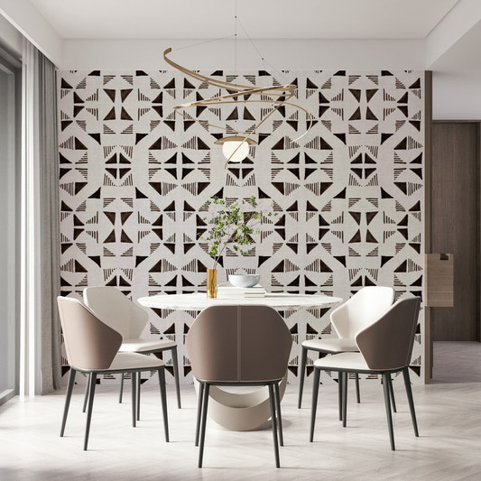 Triangles Composition Chocolat Wallpaper‚Å†