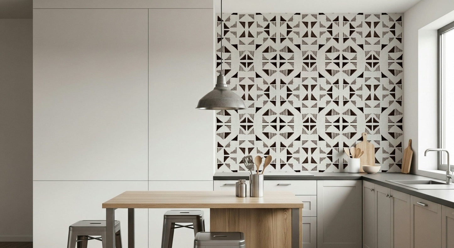 Triangles Composition Chocolat Wallpaper⁠