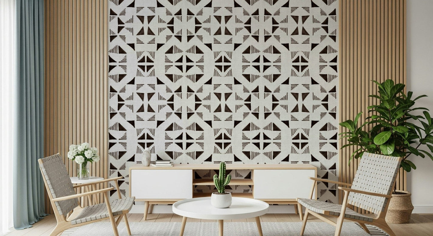 Triangles Composition Chocolat Wallpaper⁠