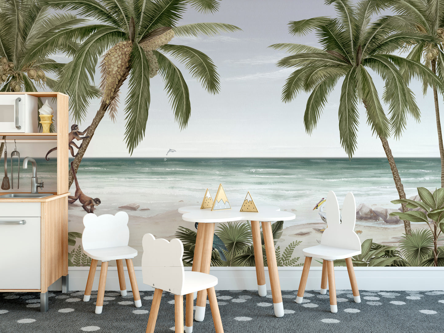 Tropical Beach Wallpaper for walls