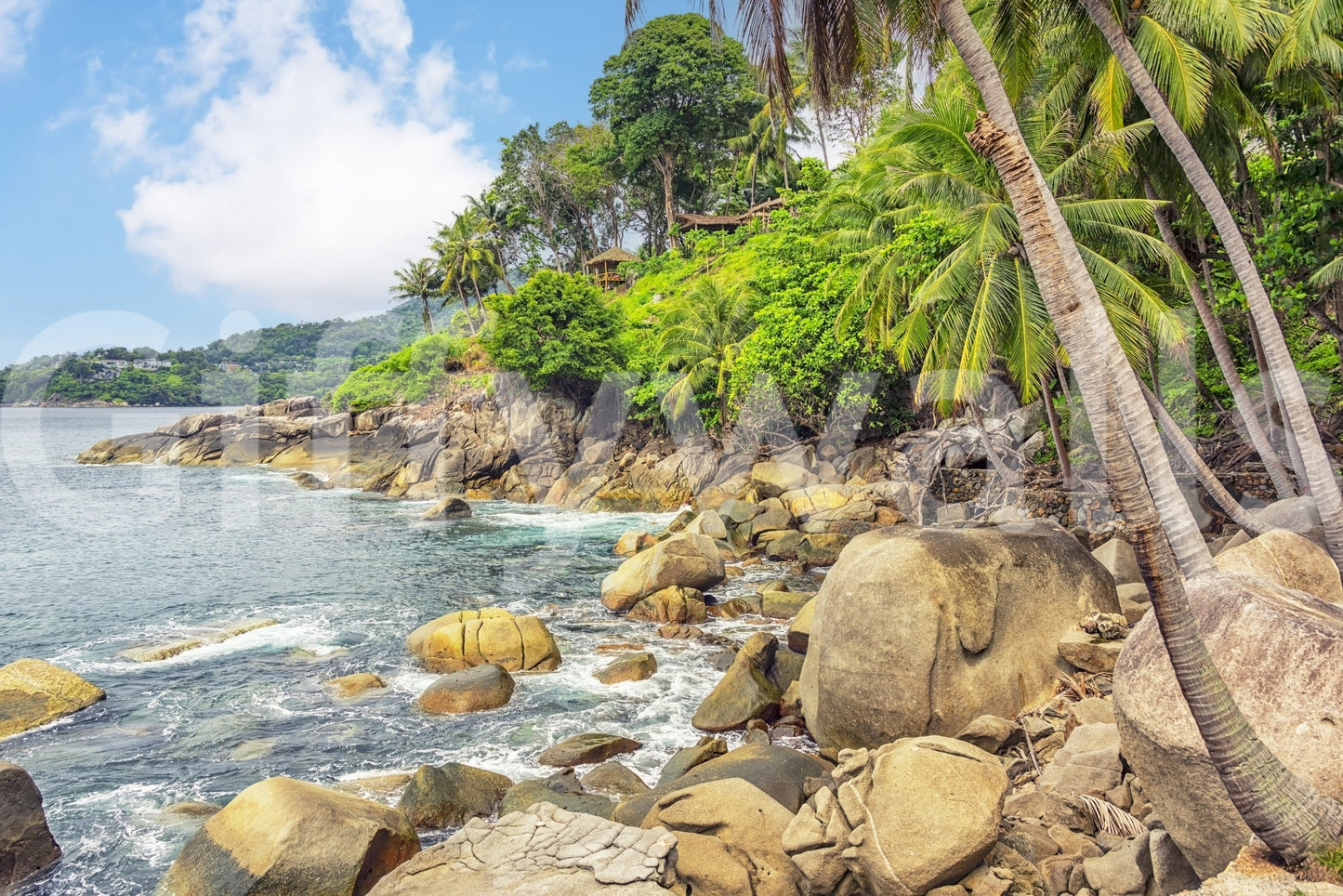 トロピカルショアーズの壁画