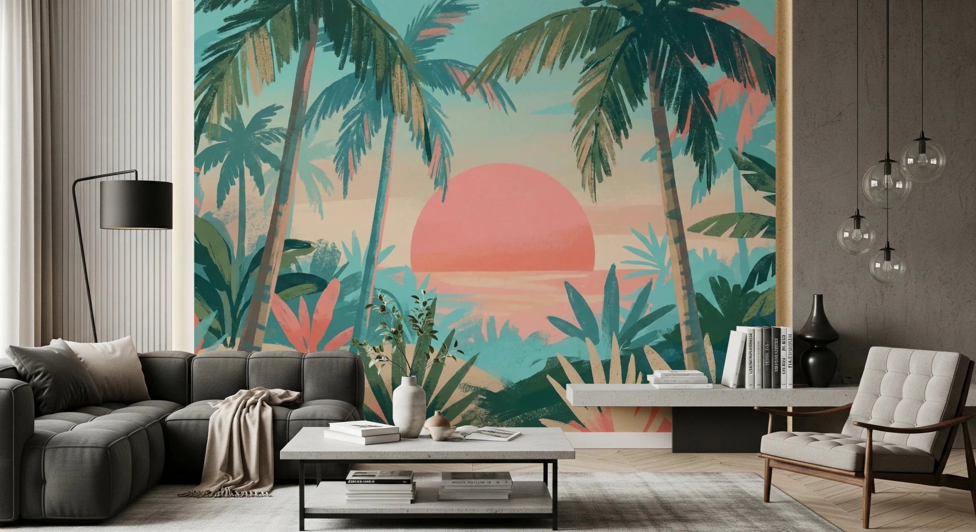 Tropical Calm Wall Mural